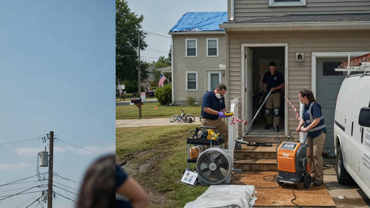 Water Damage Repair in Dyer, IN near me